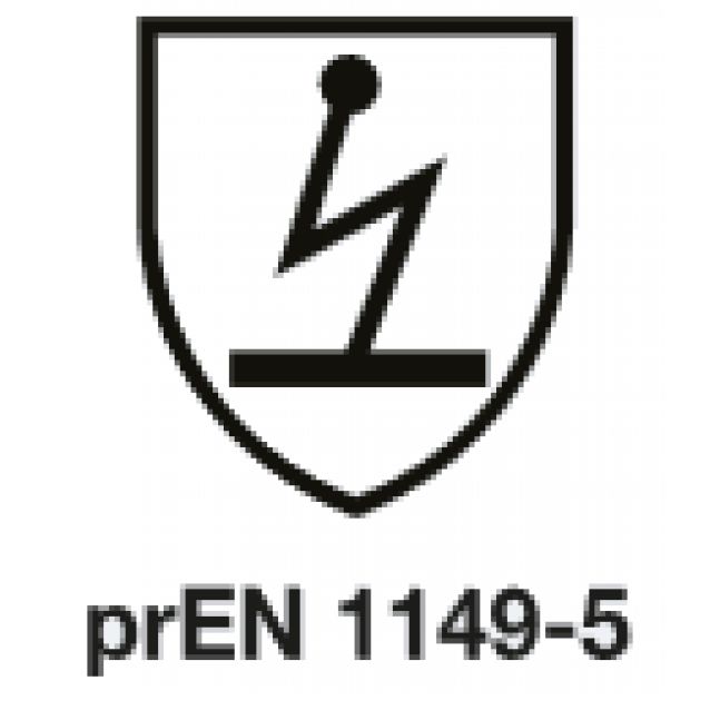 EN 1149-5 - Ochranné oblečenie. Elektrostatické vlastnosti. Materiálové preferencie a požiadavky na dizajn
