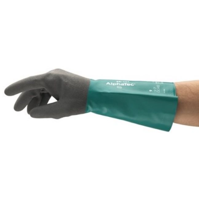 AlphaTec® 58-435 antistatické povrstvené protichemické rukavice