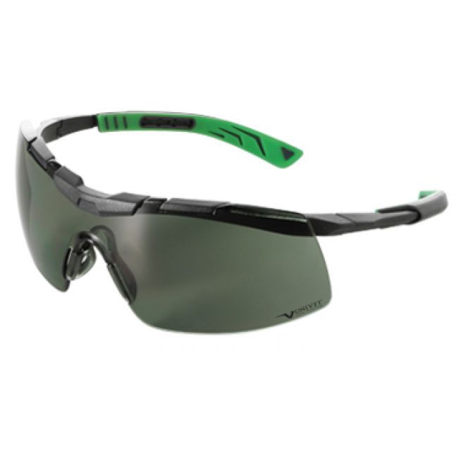 Ochranné okuliare 5X6 zelené G15