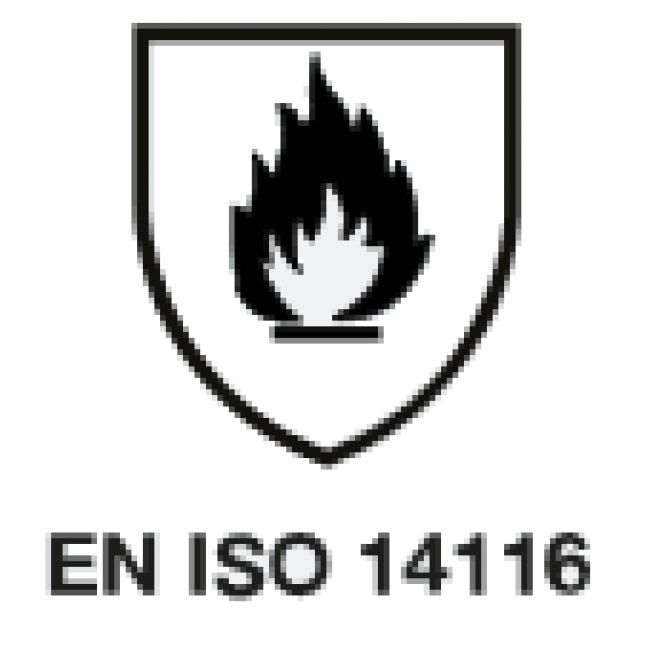 EN ISO 14116 - Ochranné oblečenie – Limitované rozširovanie plameňa