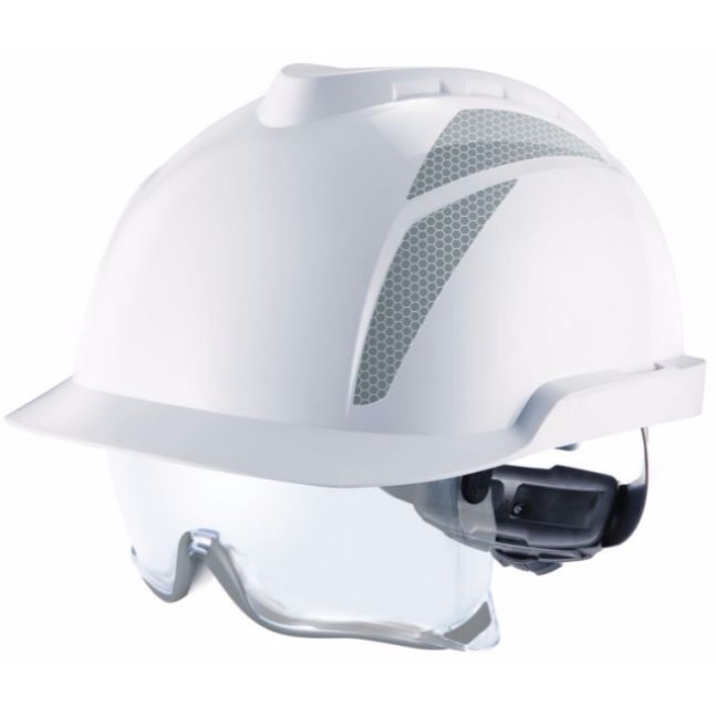 V-Gard® 930 ipari védősisak beépített szemüveggel