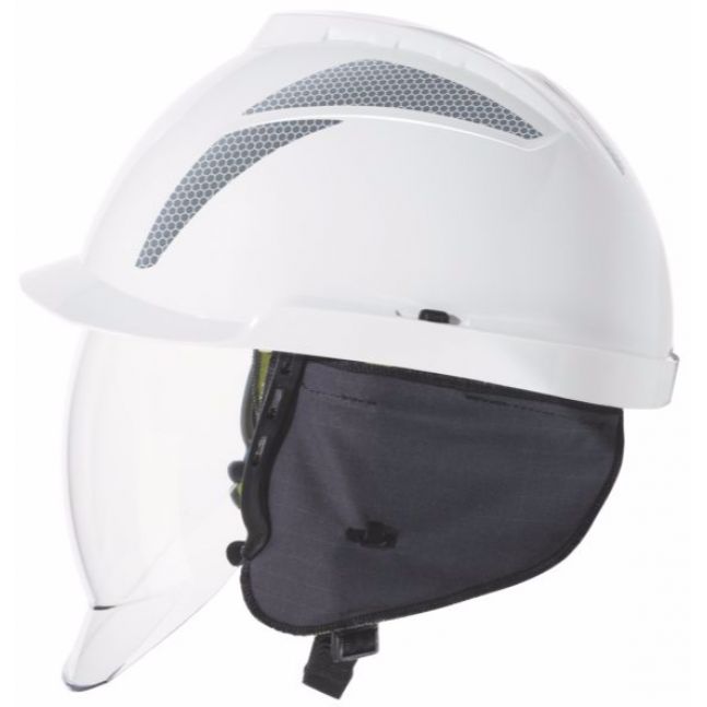 V-Gard® 950 nem szellőző ipari védősisak beépített arcvédővel